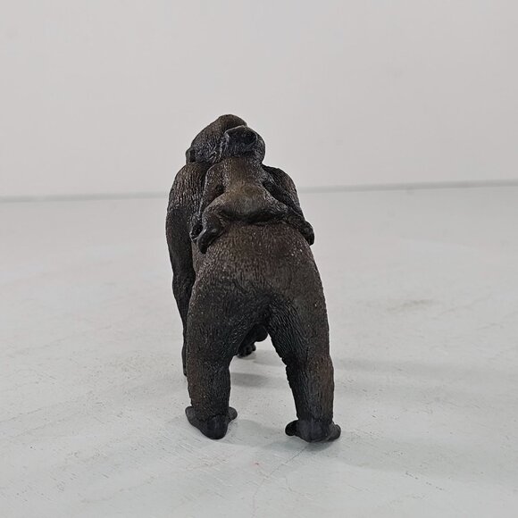 Schleich 14662 Gorilla Female W/ Baby Figure Silverback Wildlife Safari Retired - Picture 3 of 7